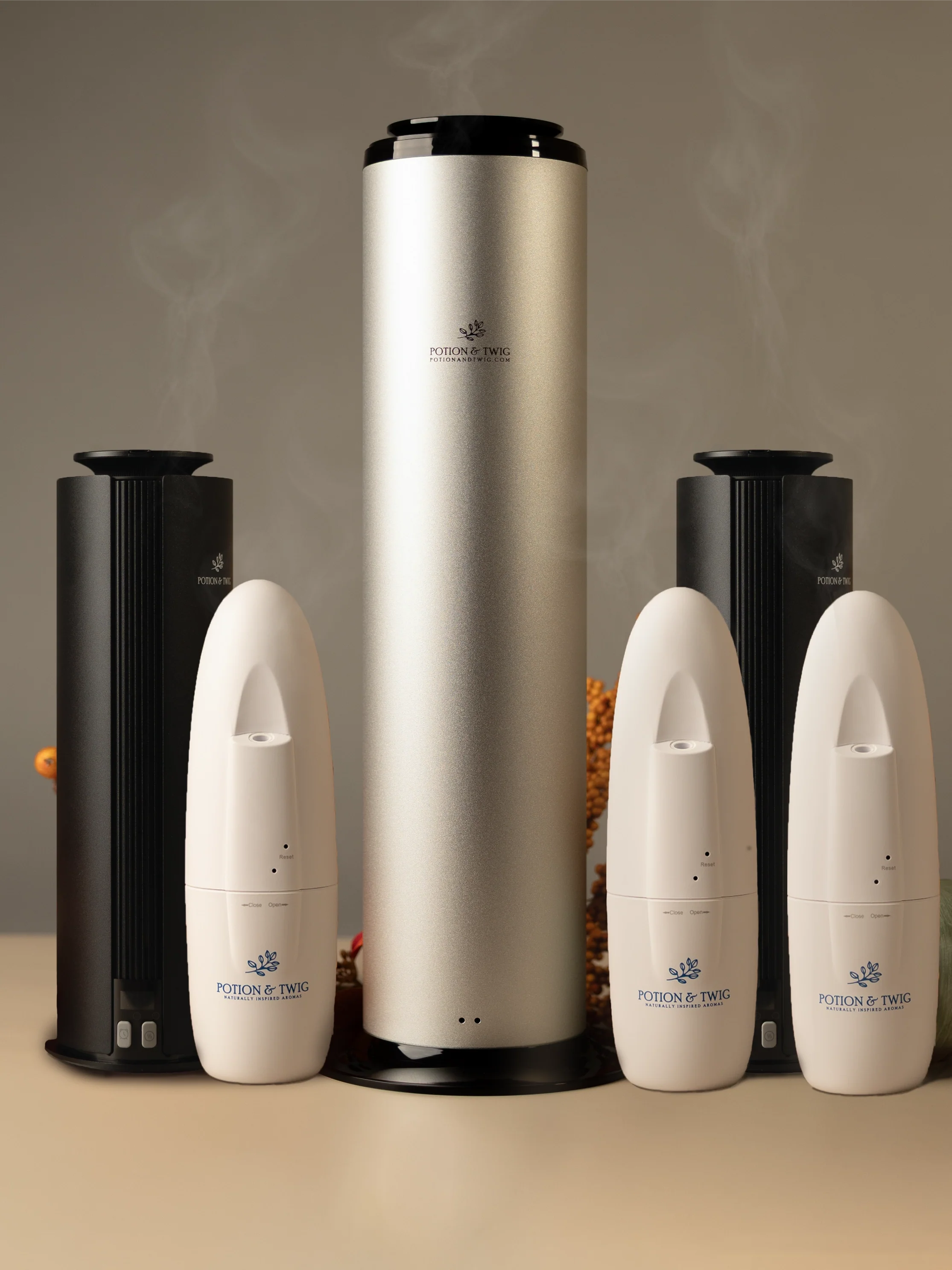 Extra Large Home Bundle with five or more diffusers for estate-sized homes and layered fragrance placement