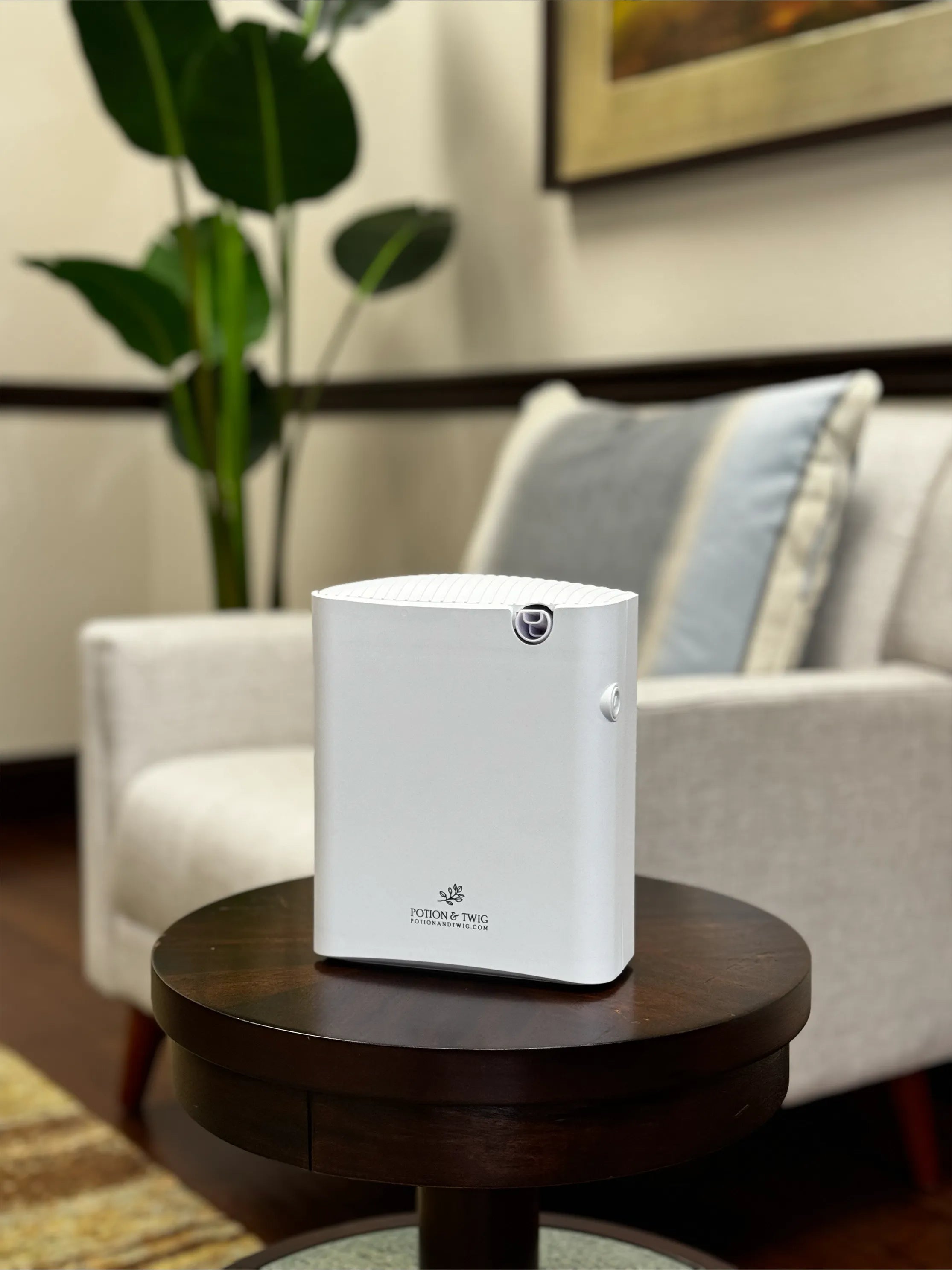 White air purifier