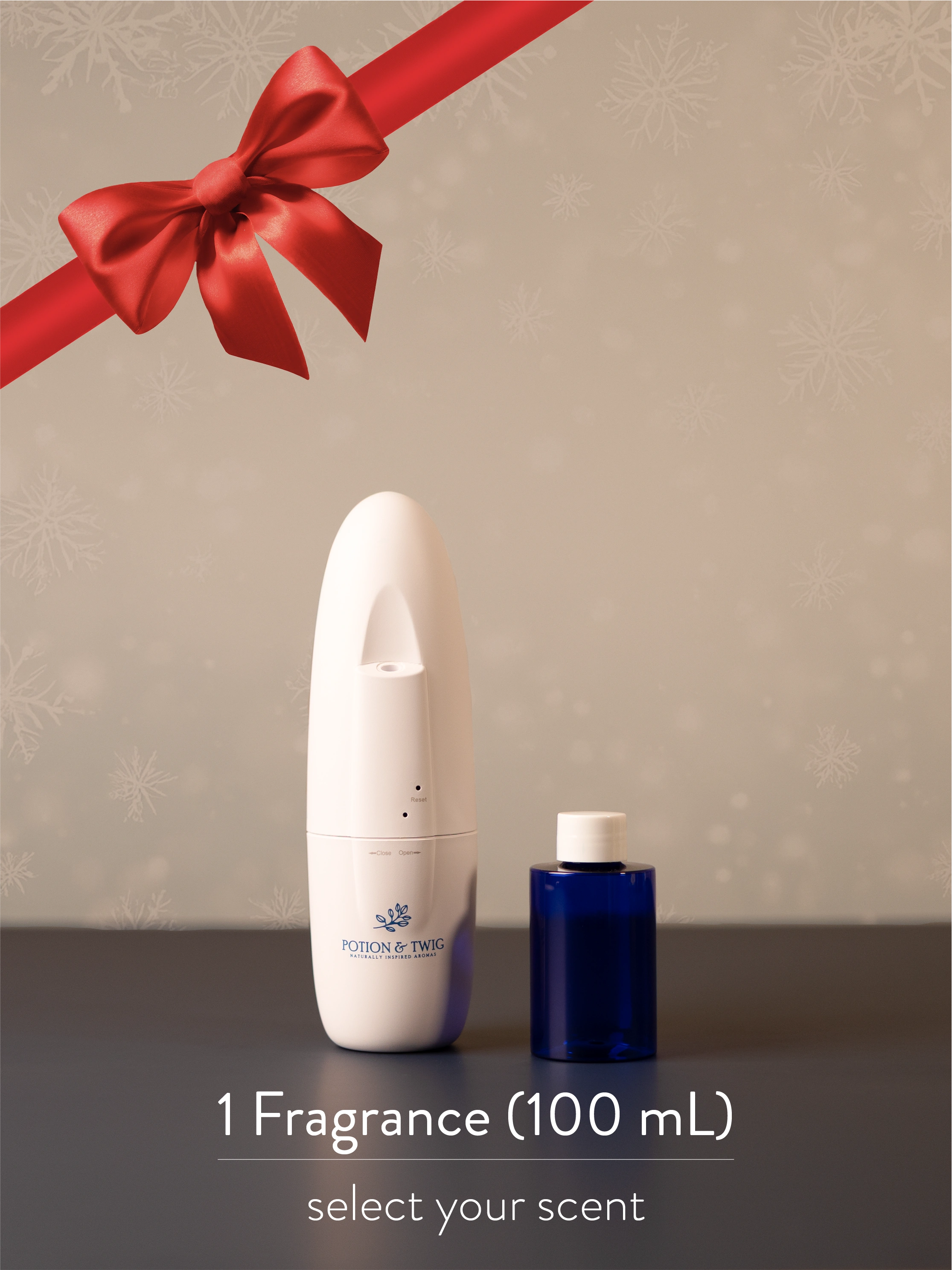 Sienna smart wall plug-in scent diffuser with a bottle of diffuser oil