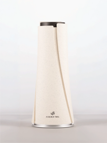 Lumen Diffuser with 'Potion & Twig' brand logo on a white background