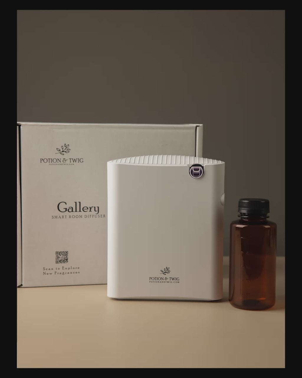 Video of how to use the Gallery Scent diffuser